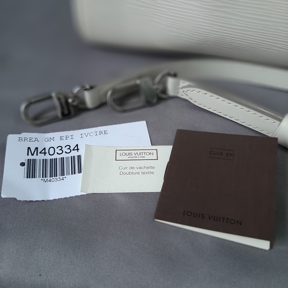 Louis Vuitton authentic Brea GM EPI Ivore bag - Picture 13 of 16